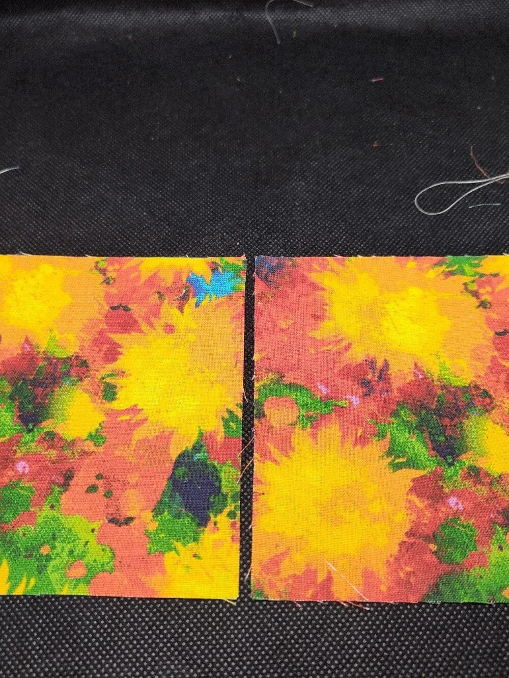 4.50 INCH Sunburst Cotton Fabric SQUARES